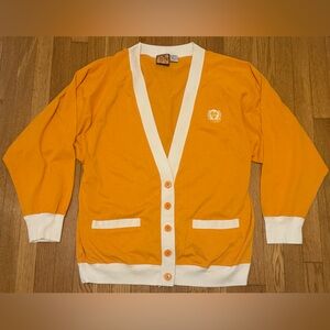 RARE Vintage 1990s University of Tennessee Button Down UT Logo shirt cardigan